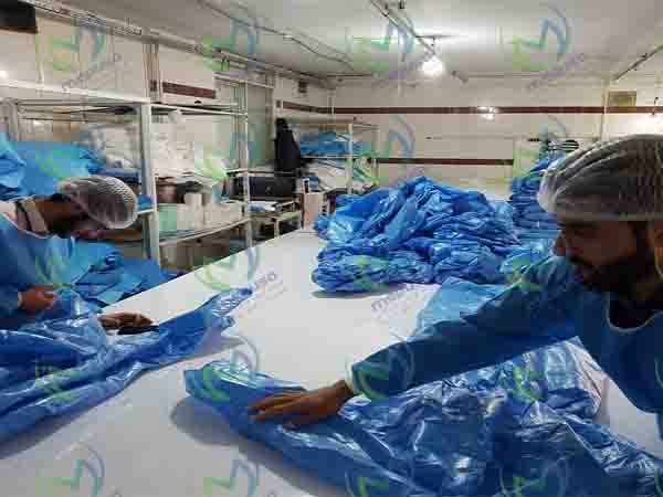 دوخت لباس بیمارستان در منزل تبریز